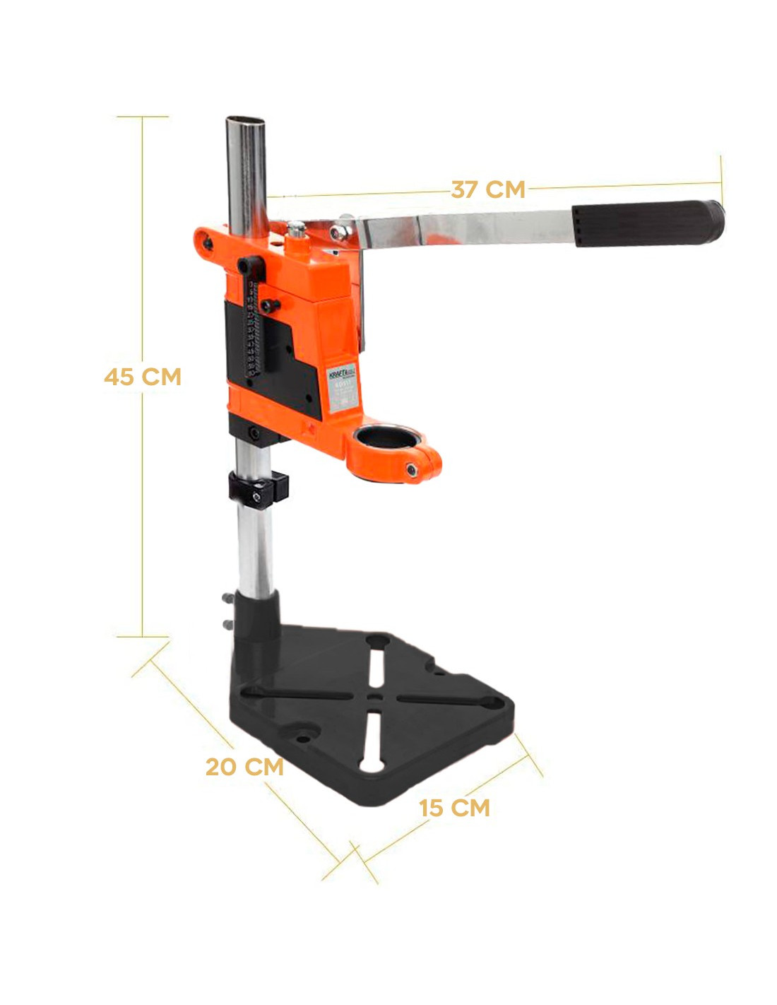 Supporto Verticale per Trapano da Banco DK-001 a Colonna Base