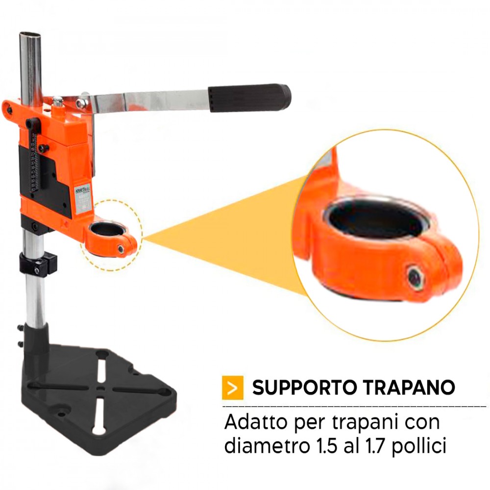 Supporto Verticale per Trapano da Banco DK-001...