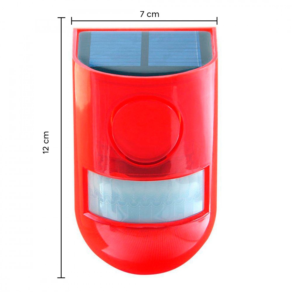 Allarme Infrarossi Luce Solare 02238 Sirena...