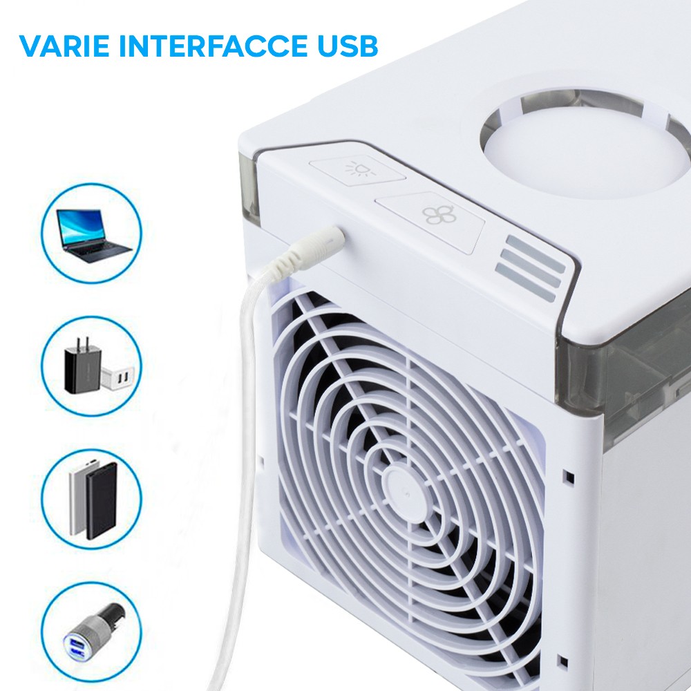 Condizionatore Portatile da Tavolo 802985 Mini...