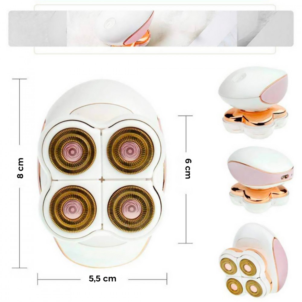 Rasoio Elettrico 029016 da Donna Epilatore...