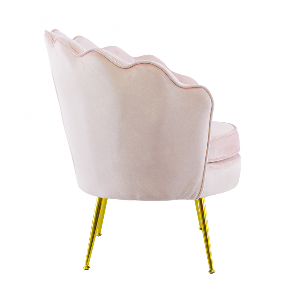 Poltrona Schienale a Conchiglia VENERE in...