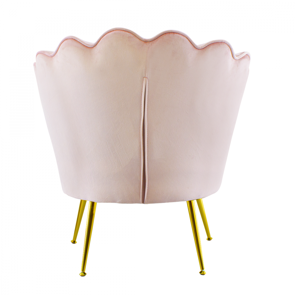 Poltrona Schienale a Conchiglia VENERE in...