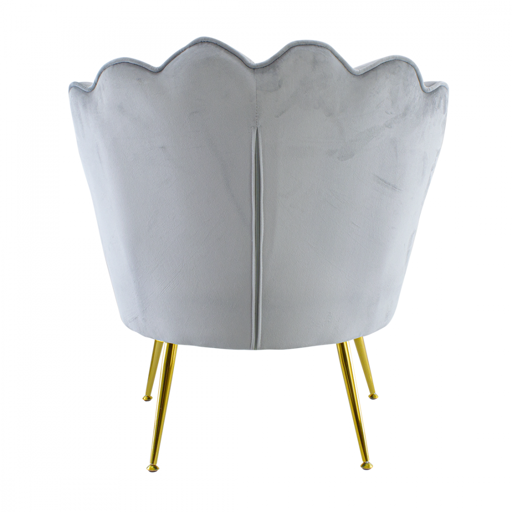 Poltrona Schienale a Conchiglia VENERE in...