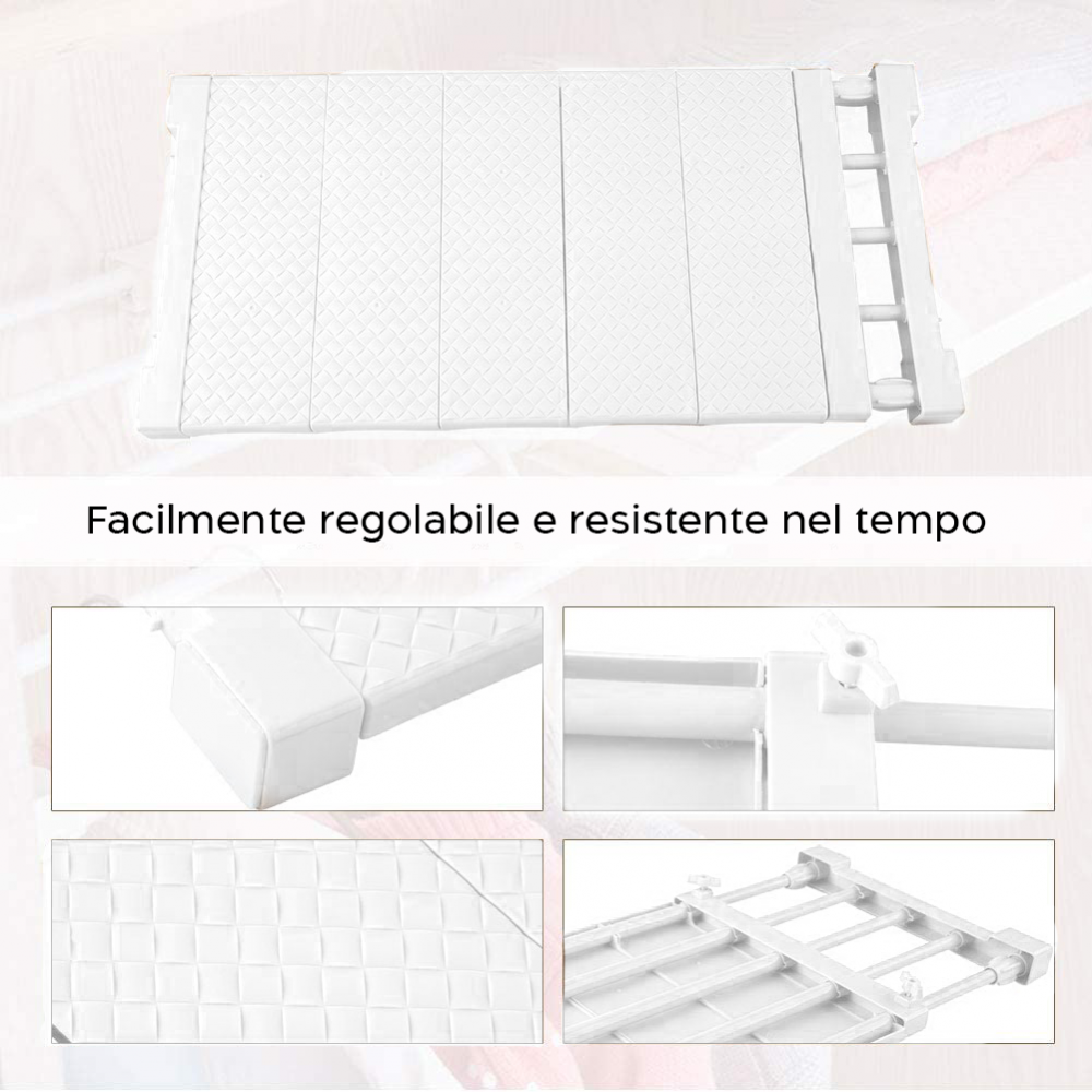 Mensola Estensibile per Armadi 35x45cm Scaffale...