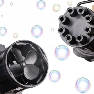 Pistola Bolle di Sapone Automatica Bubble Gun Macchina Sparabolle a Batterie