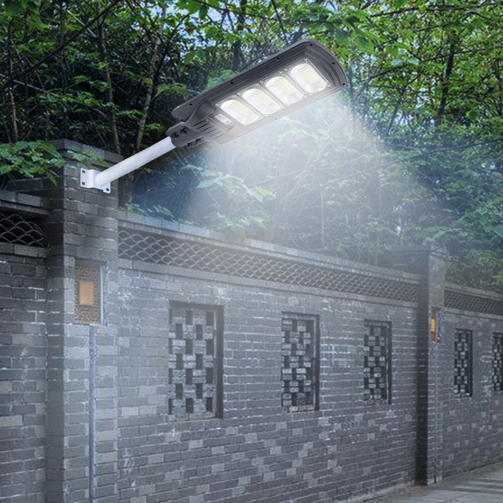 Lampione Stradale 095002 Ricarica Solare 200W...