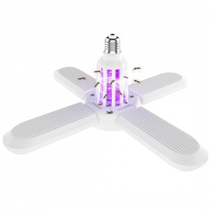 Lampada Antizanzare Multifunzione 091671 Lampadina a...