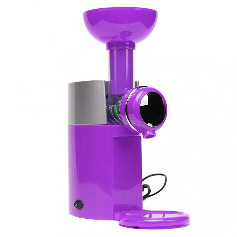 Macchina per Frullati 573737 Gelatiera Elettrica per Dessert Gelati Yogurt Creme Viola