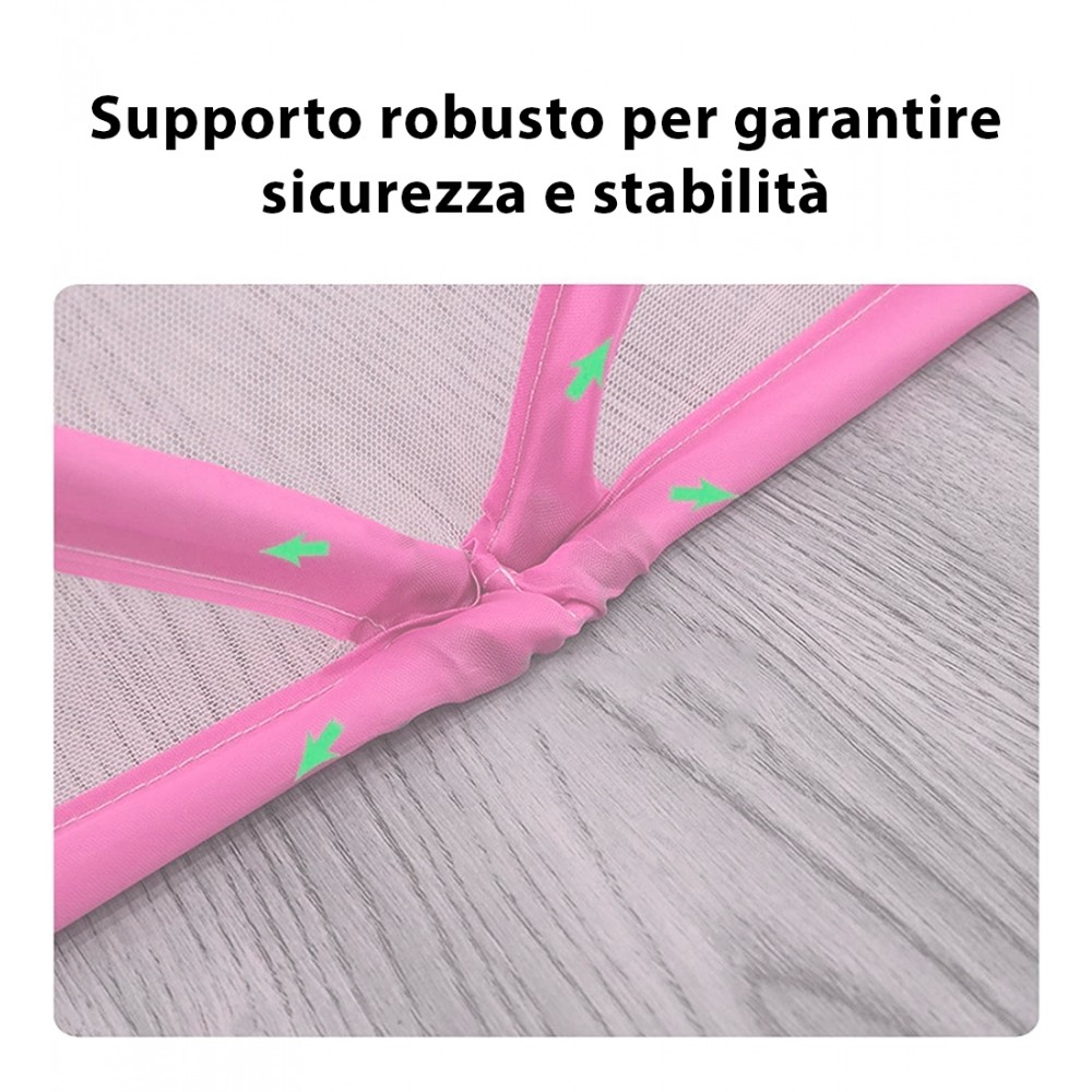 Zanzariera per Letto 103387 Pieghevole...