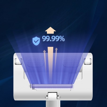 Aspirapolvere Portatile per Acari 716515 Senza Fili Ricaricabile per Auto e Casa