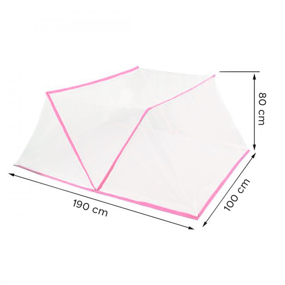 Zanzariera per Letto 103363 Pieghevole...