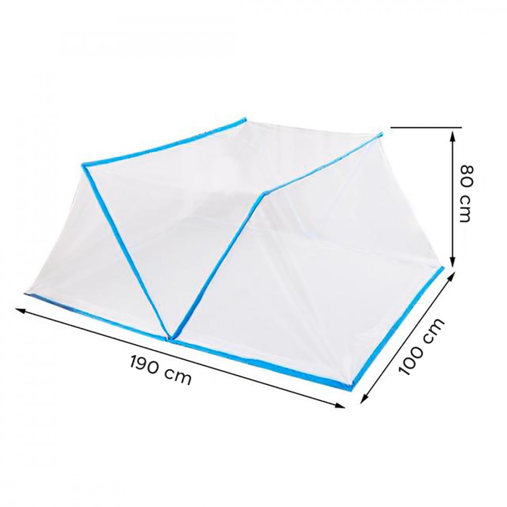 Zanzariera per Letto 103363 Pieghevole...