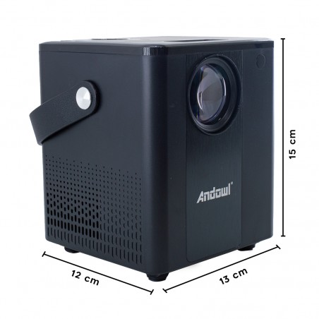 Mini Proiettore WI-FI 321345 Ultra 4K Schermo da 27" Videoproiettore Portatile