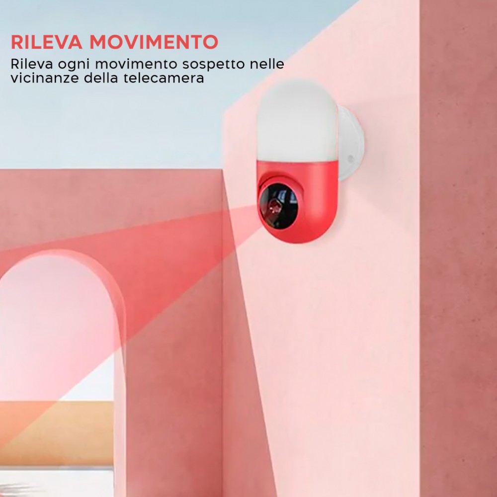 Telecamera di Sicurezza Wireless Full HD Q-S036...