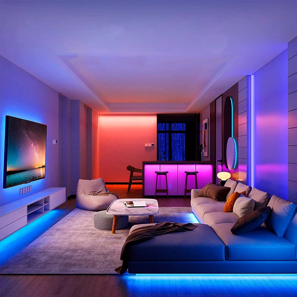 Striscia LED Multicolore 5mt 71989 Neon RGB 120...