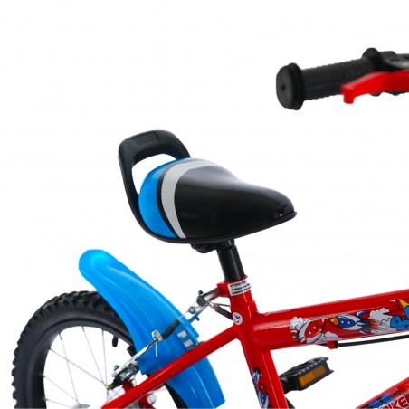 Bicicletta Magic Bambini Taglia 16" Linea BOOM Età 5-7 anni Rotelle di Supporto