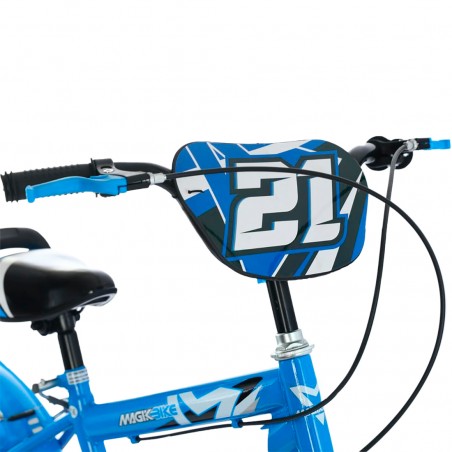 Bicicletta Magic Bambini Taglia 16" Linea TOP STAR Età 5-7 anni Rotelle Supporto