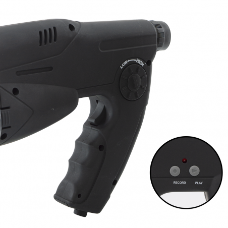 Kit spy ear microfono spia direzionale ambientale parabola 100 mt monocolo 8x