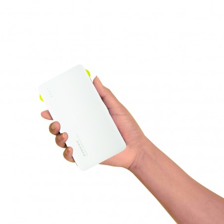 Power Bank Sottile 10000 mAh Caricabatterie Portatile Slim 3 Uscite Cavi Inclusi