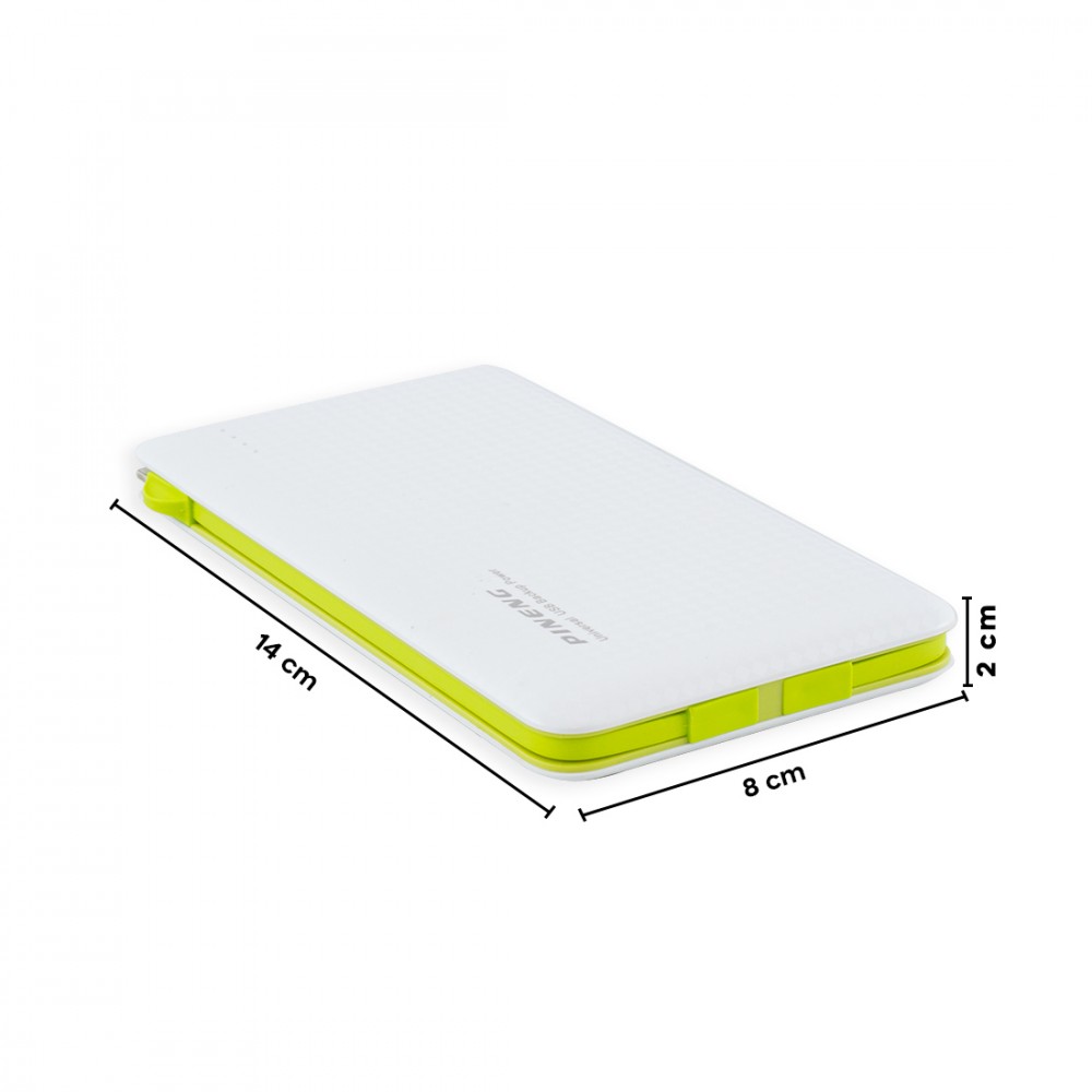 Power Bank Sottile 10000 mAh Caricabatterie...