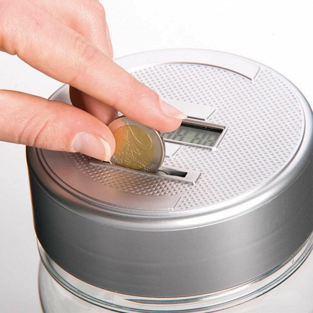 Salvadanaio Elettronico Conta Monete 52700...