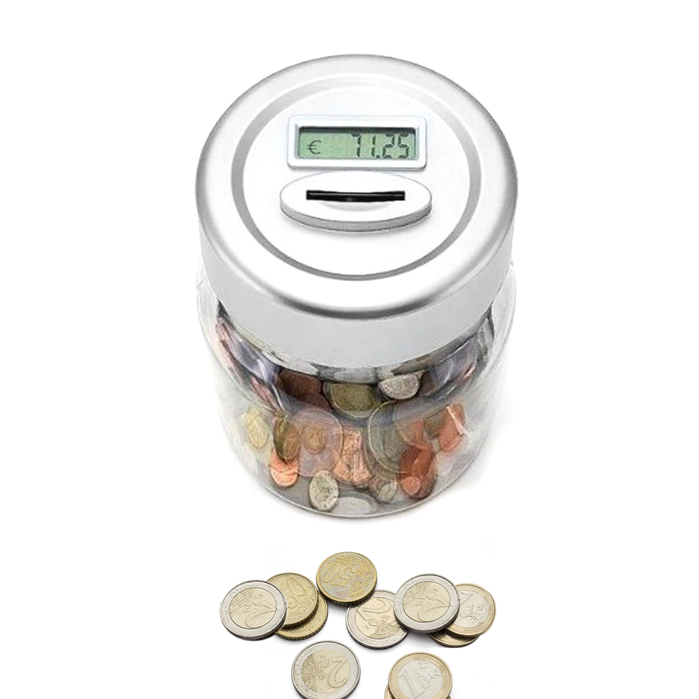 Salvadanaio Elettronico Conta Monete 52700...