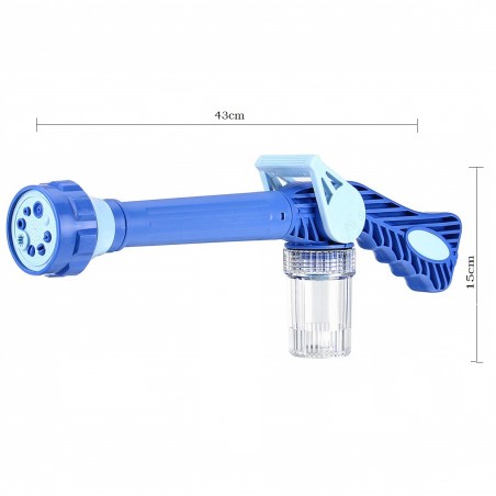Pistola Idropulitrice a Pressione Irrigatore Portatile Estensione per Tubo Acqua