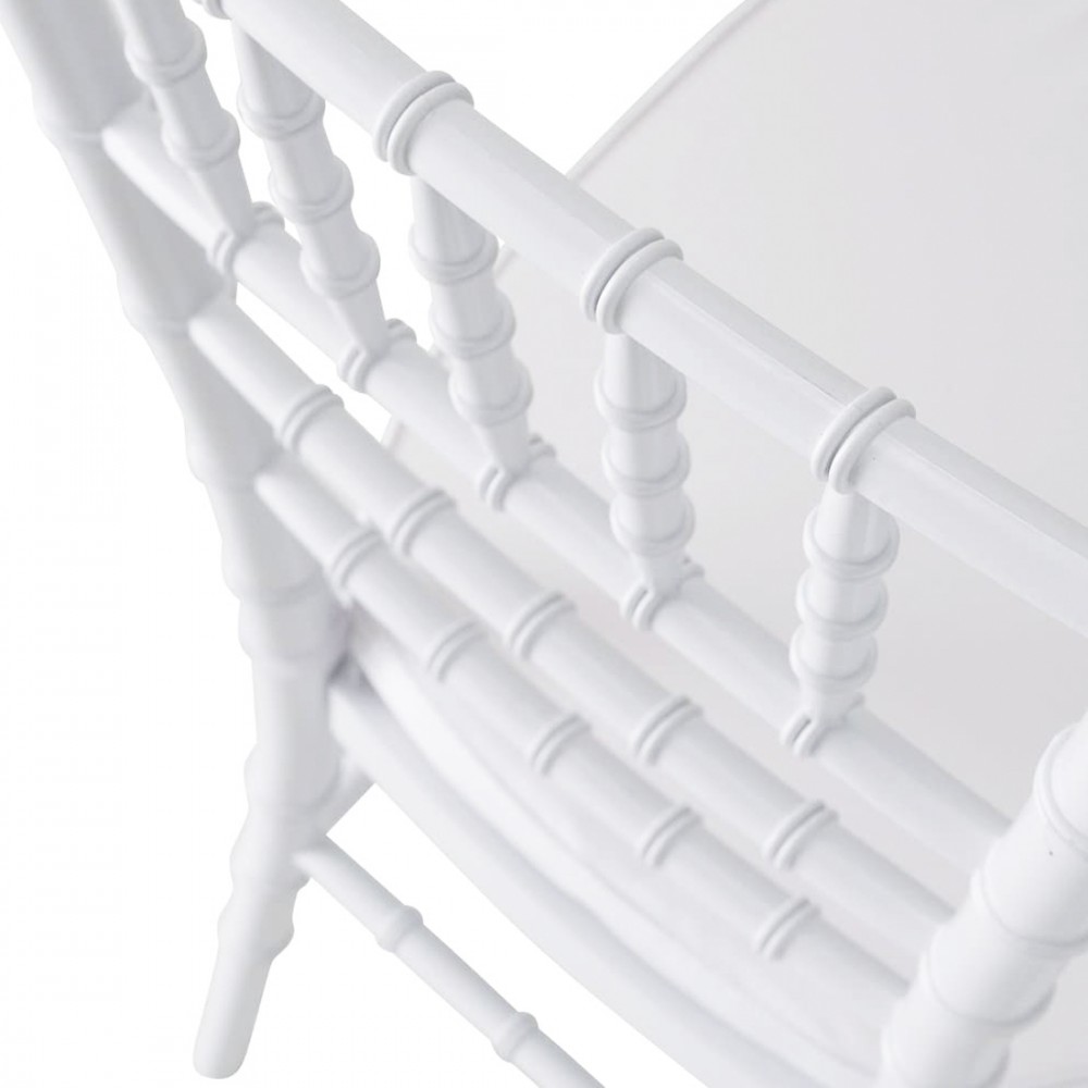 Set 2 Sedie di Chiavari Bianca Design Classico...