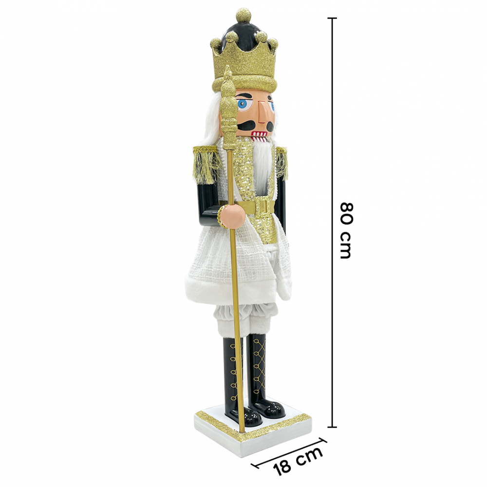 Soldato Schiaccianoci 392084 Soldatino Nero 80H...