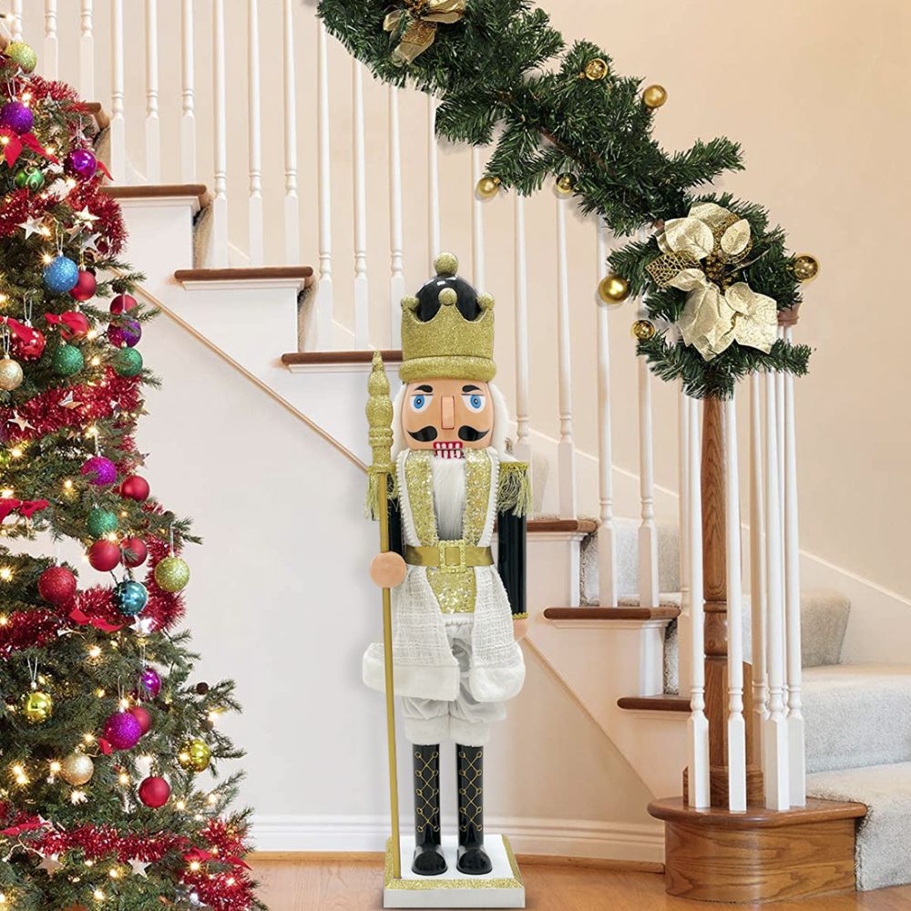 Soldato Schiaccianoci 392084 Soldatino Nero 80H...