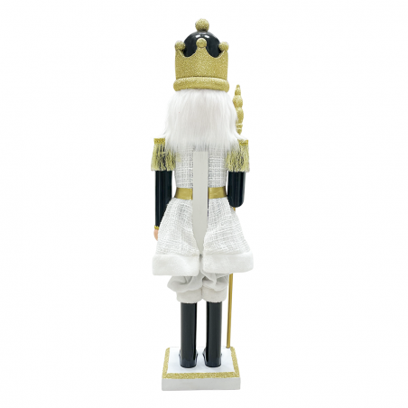 Soldato Schiaccianoci 392084 Soldatino Nero 80H cm Addobbi Decorazioni Natalizie