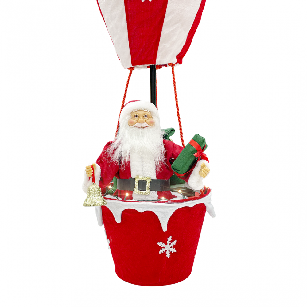 Mongolfiera Babbo Natale 392050 Decorazioni...