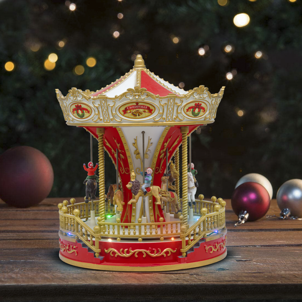 Carousel Giostra di Natale 367001 Addobbi...