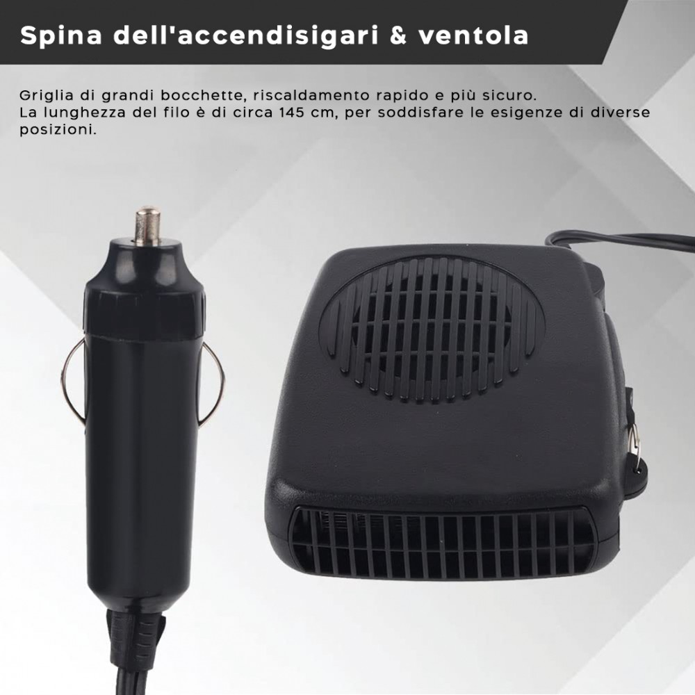 Termoventilatore Sbrinatore Portatile...
