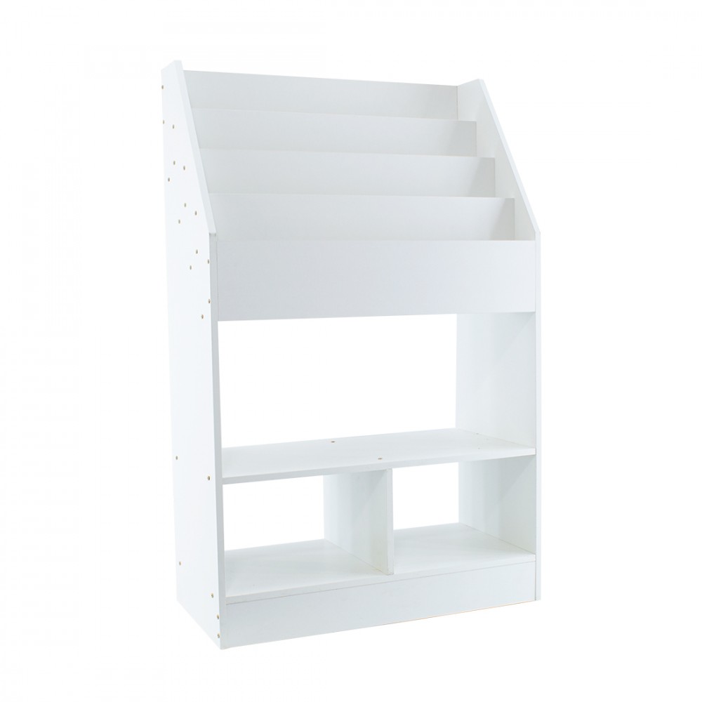 Libreria Montessori per Bambini Bianca Scaffale...