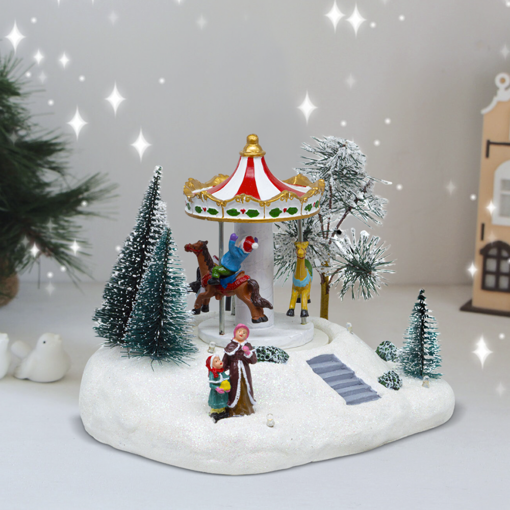 Giostrina Carousel 19x14x15cm 361068 Addobbo...