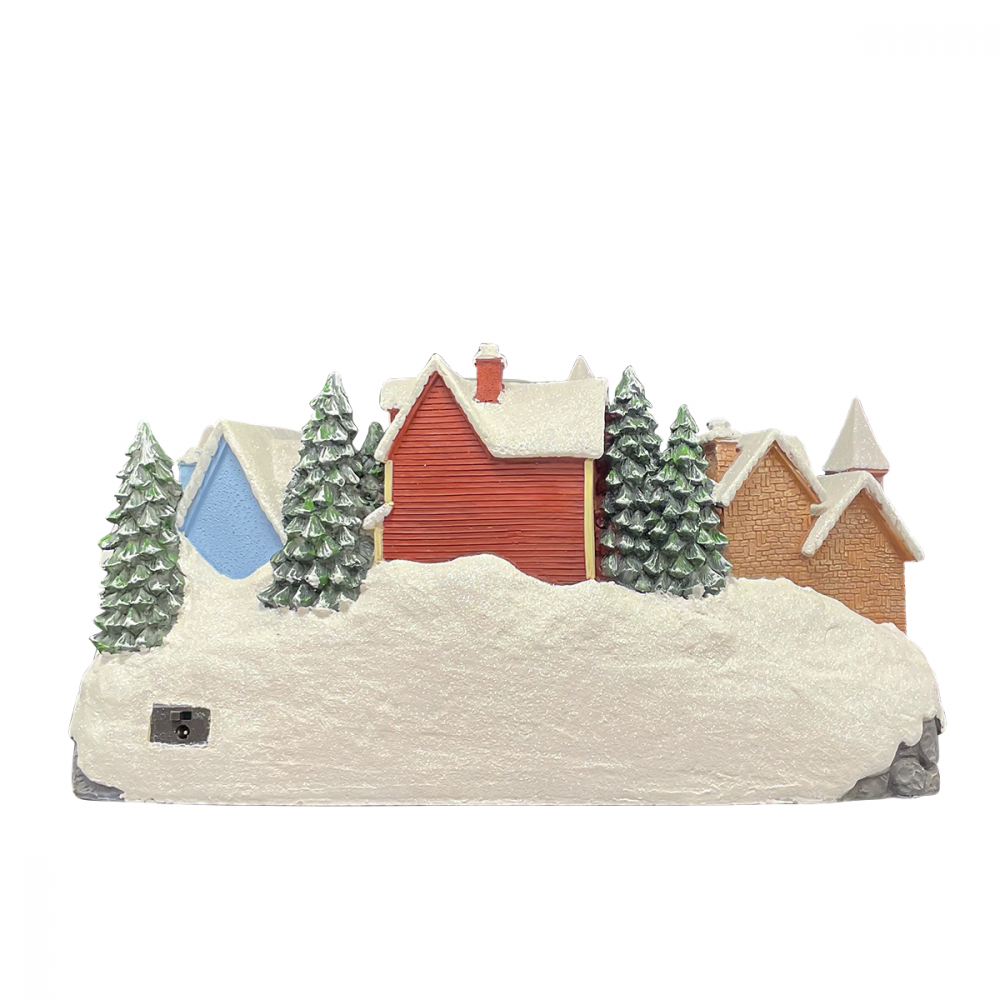 Villaggio Slitta Babbo Natale 367009 Addobbi...