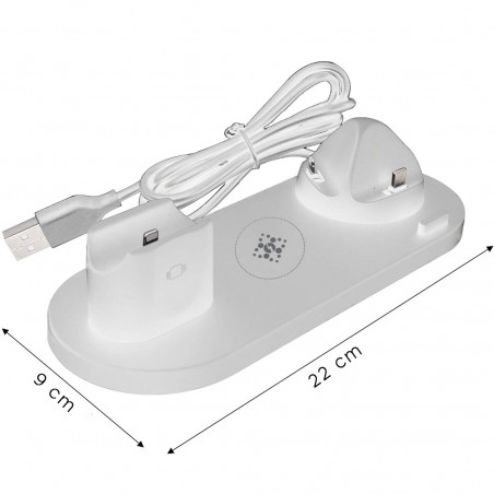 Caricatore Wireless Charger Stazione di Ricarica 6 in 1 per Smartphone