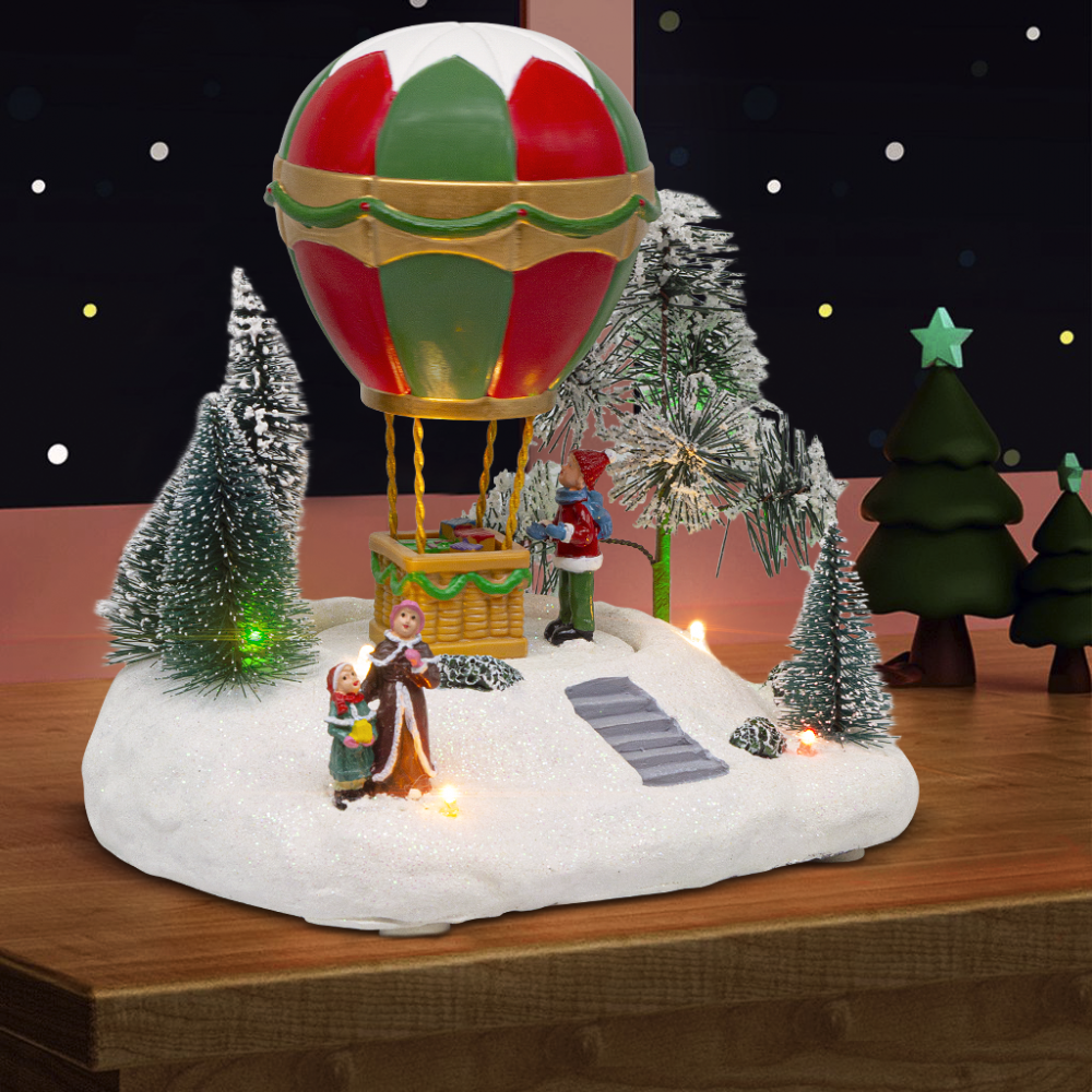 Giostrina Mongolfiera 19x14x19 cm 361067...