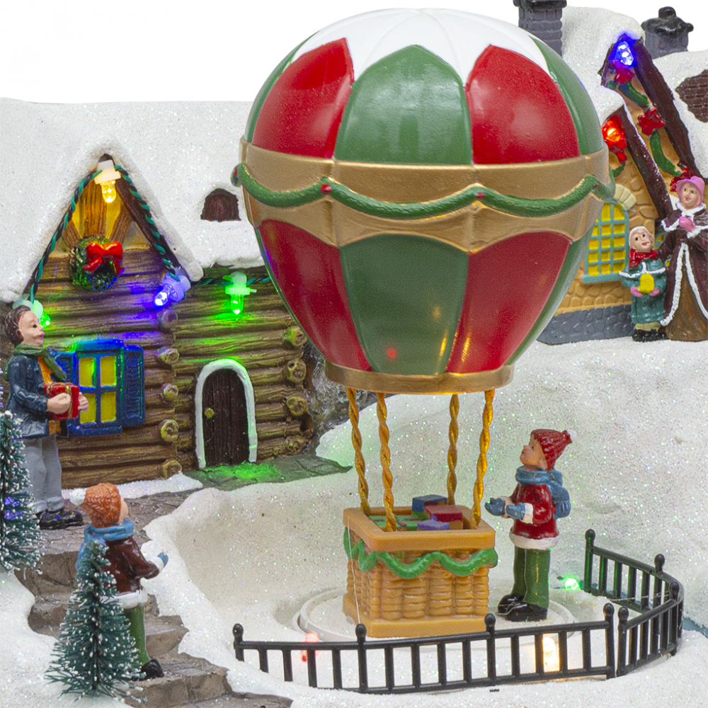 Villaggio Natalizio 34x23x22 cm 361063 Addobbo...