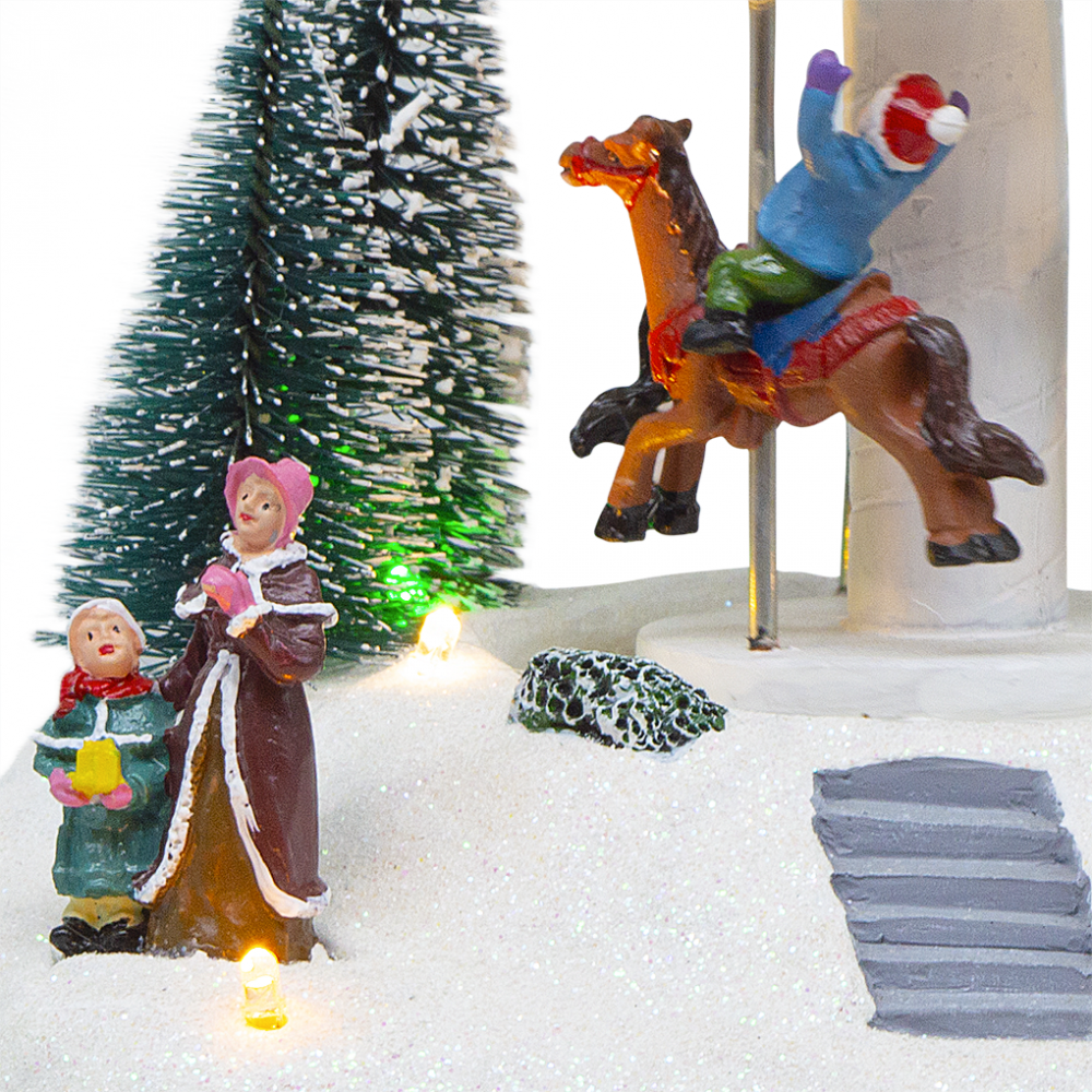 Giostrina Carousel 19x14x15cm 361068 Addobbo...