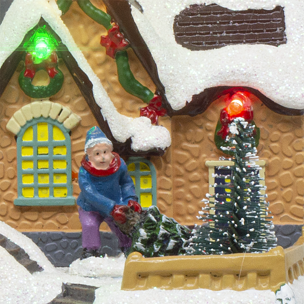 Villaggio Natalizio 23x15x18 cm 361073 Addobbo...