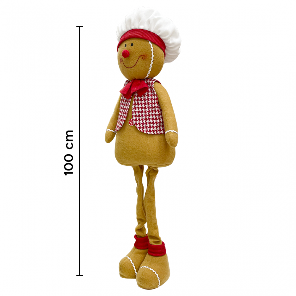 Pan di Zenzero Maschio Decorazione 100cm 301101...