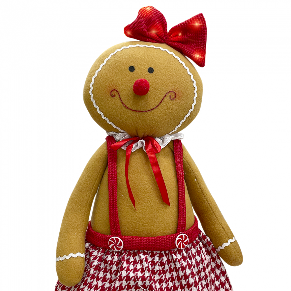 Pan di Zenzero Femmina Decorazione 60 cm 301103...