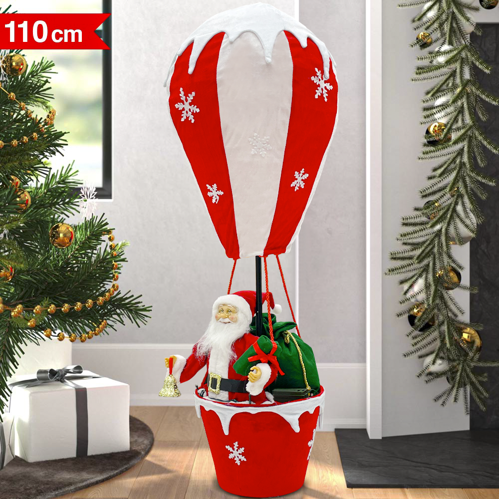Mongolfiera Babbo Natale 392050 Decorazioni...