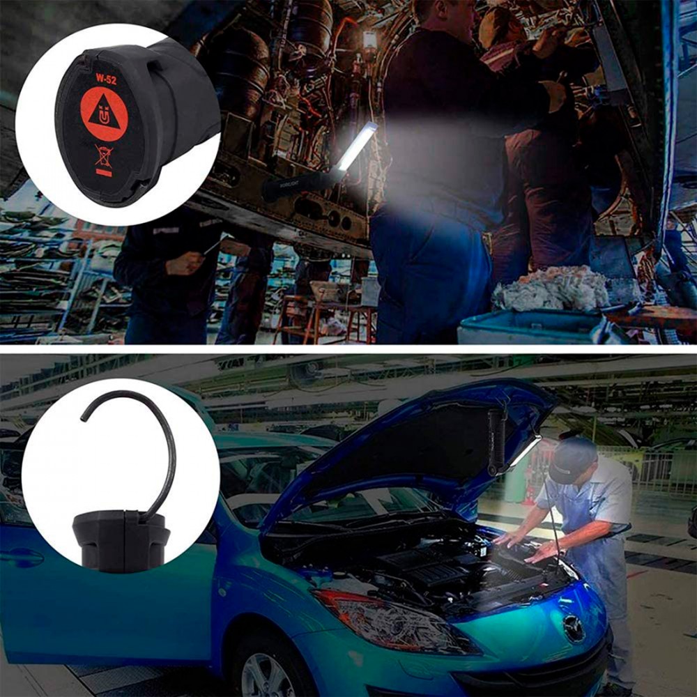 Mini Torcia Ricaricabile LED COB 400529...