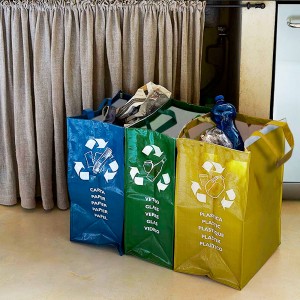 Borse colorate 004620 per raccolta differenziata SET 3 Pz... 2
