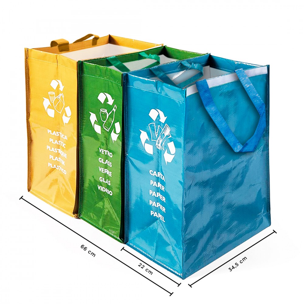 Borse colorate 004620 per raccolta...