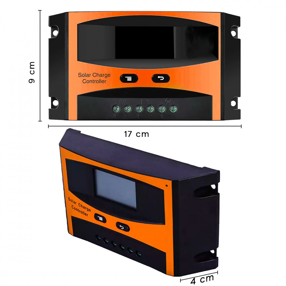 Regolatore di Carica Pannello Solare Fusibile...